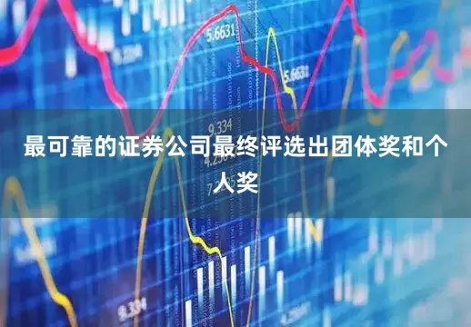 最可靠的证券公司最终评选出团体奖和个人奖